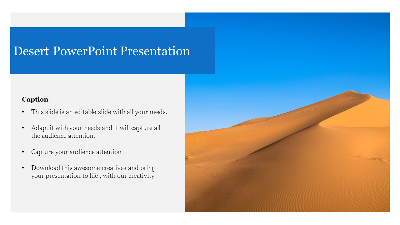 Desert PowerPoint Presentation